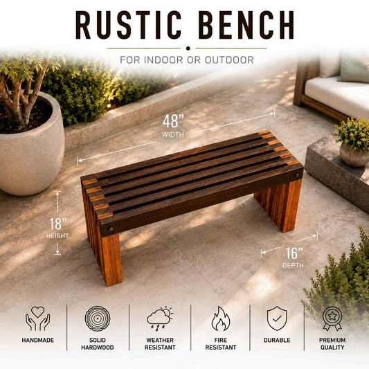 Rustic Bench