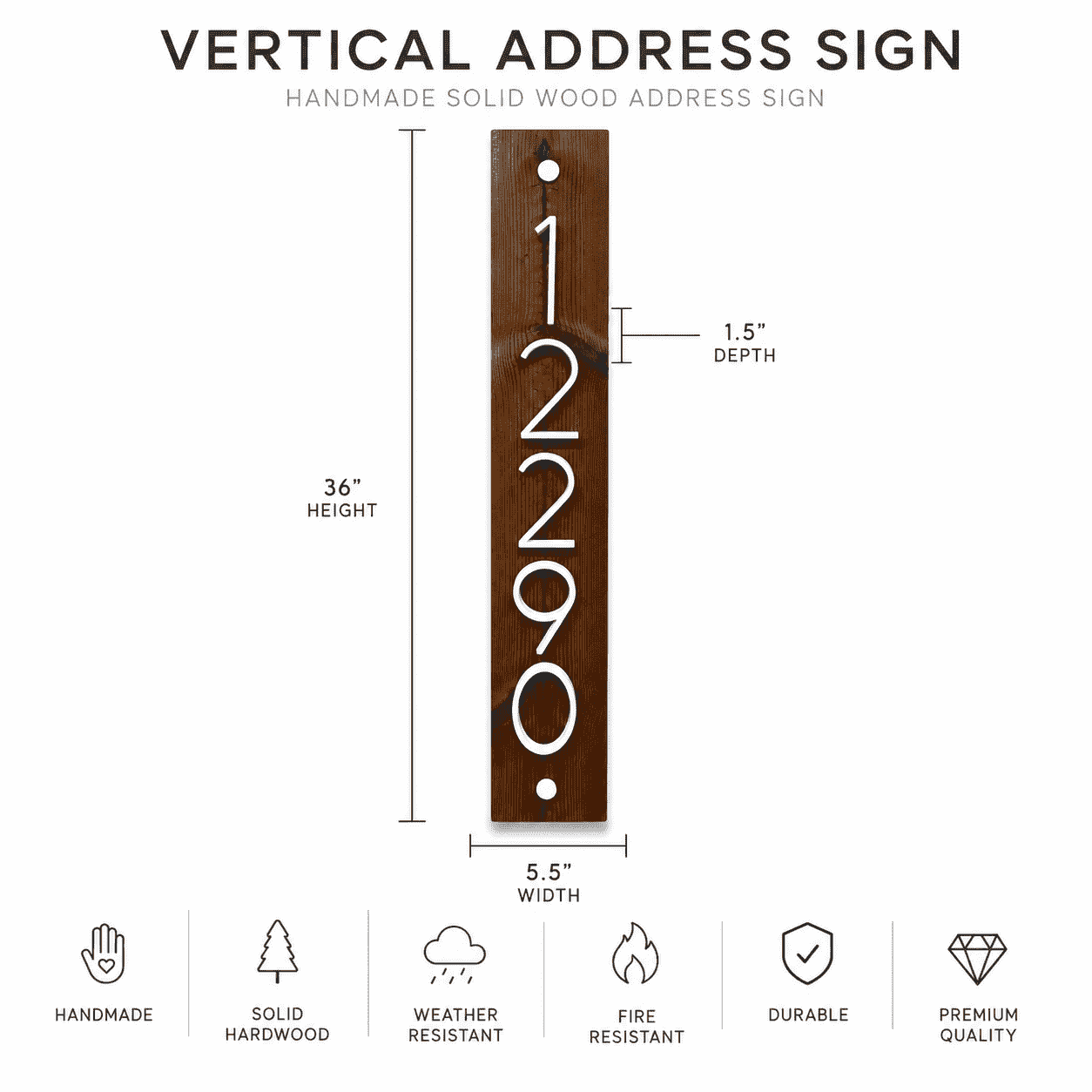 Address Sign