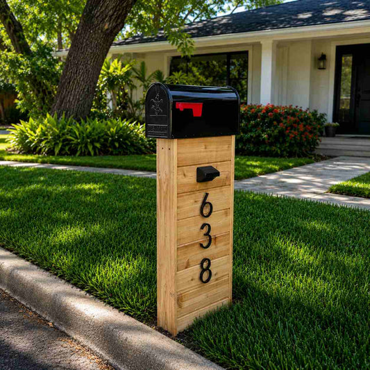 Baby Cedar Top-Mount Mailbox