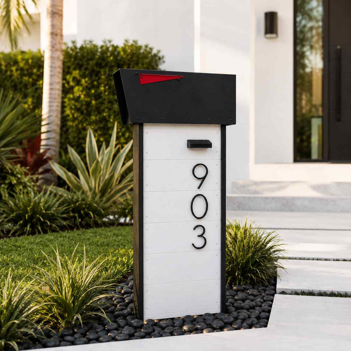 Baby Composite Mailbox With House Numbers