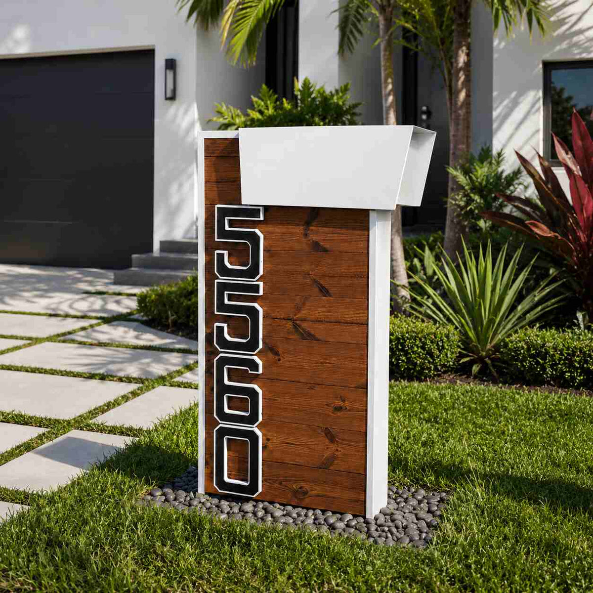 Hardwood with Solar Lights