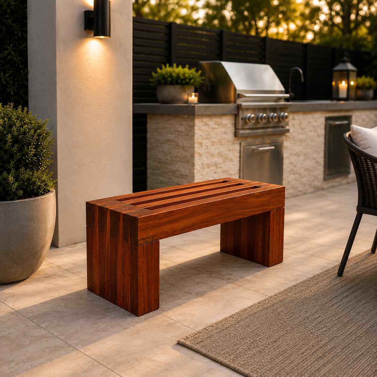 Rustic Bench - Small Version
