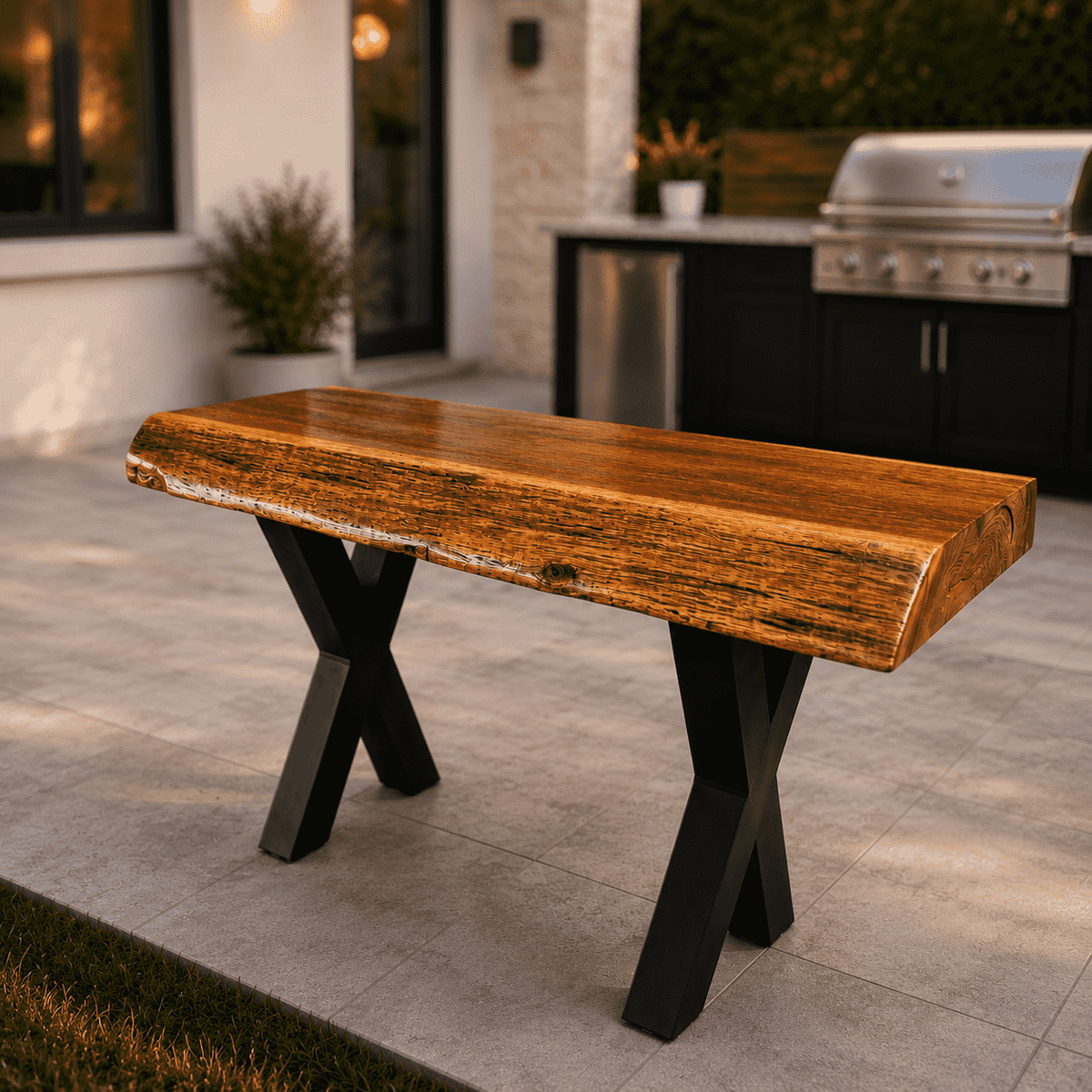 Wooden Bench