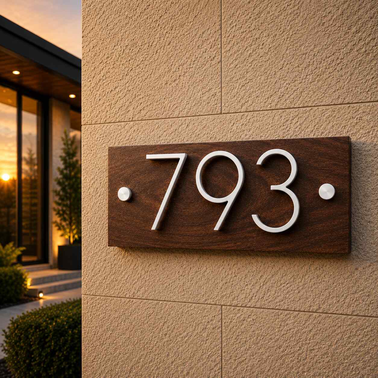 Address Sign