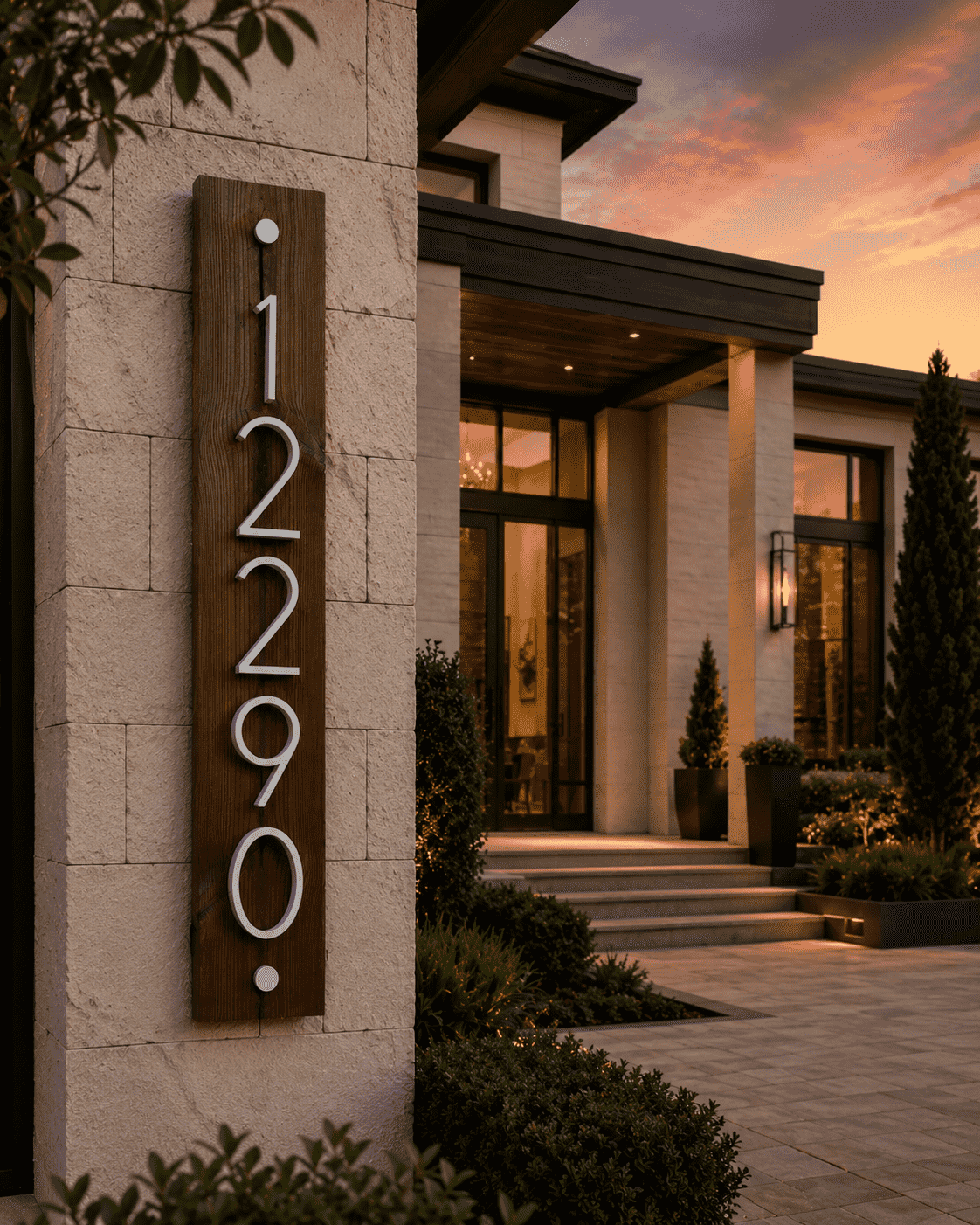 Address Sign
