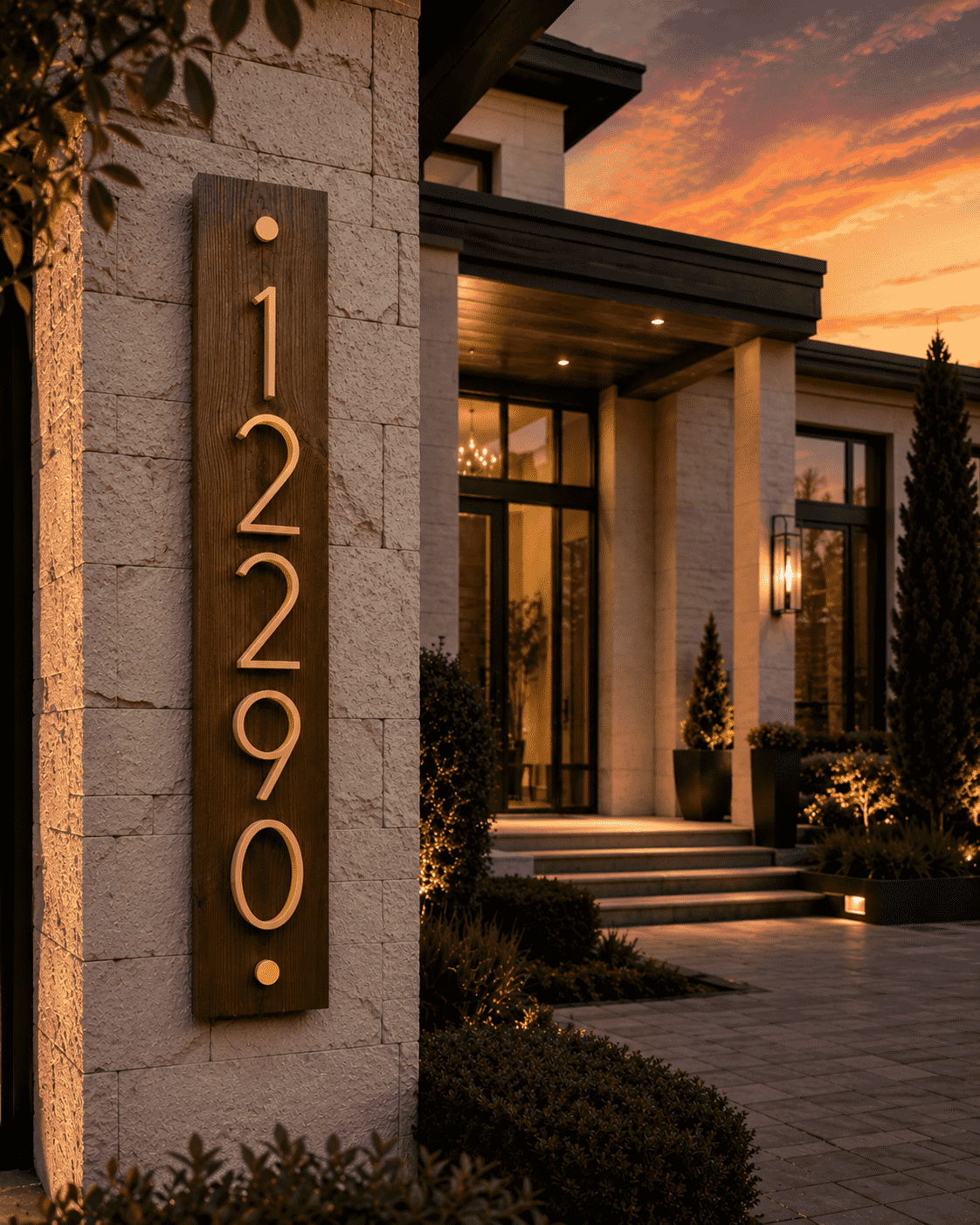 Address Sign