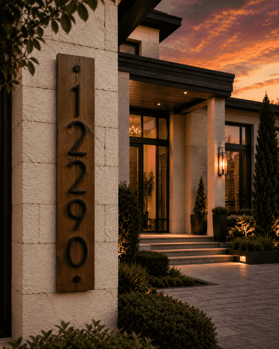 Address Sign
