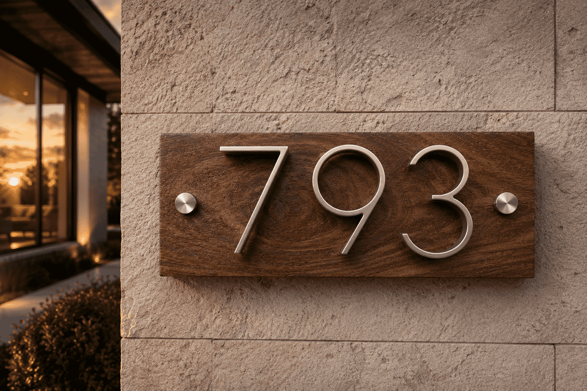 Address Sign