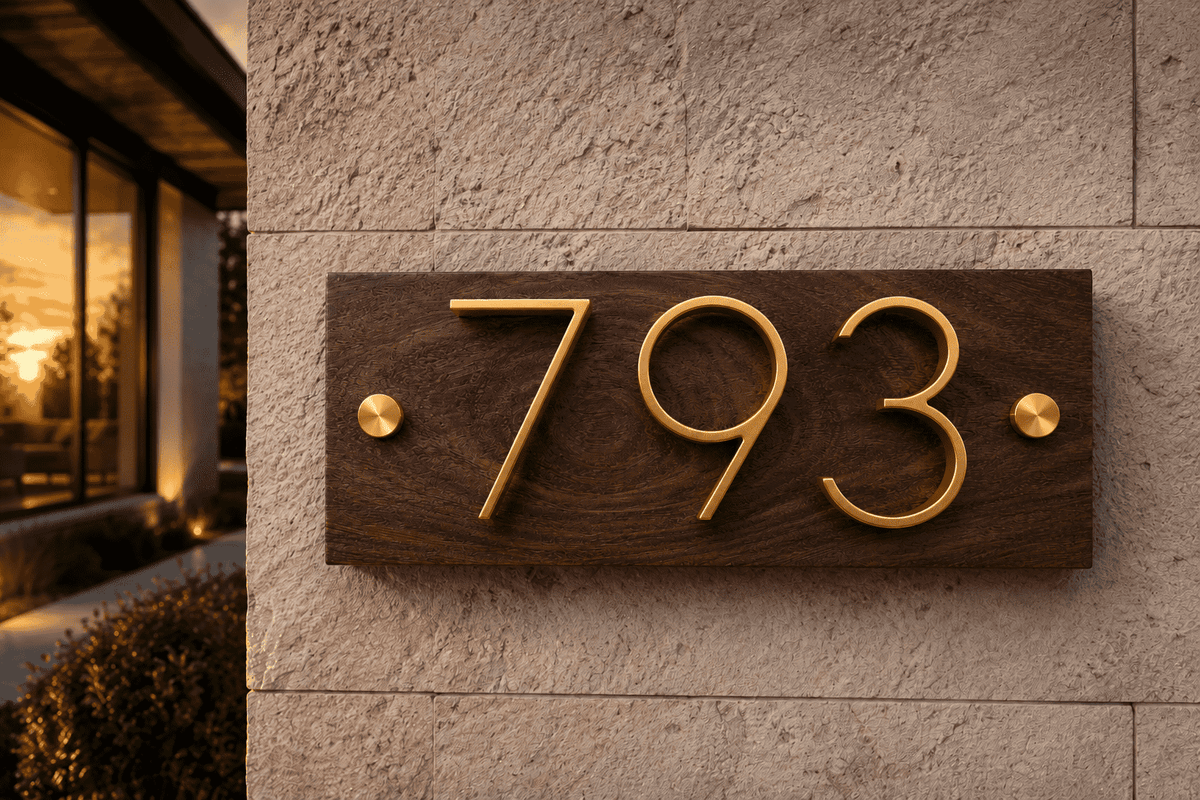 Address Sign