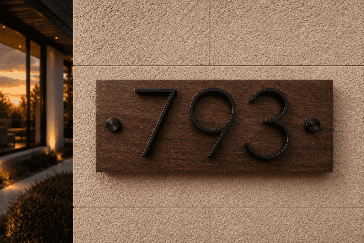 Address Sign