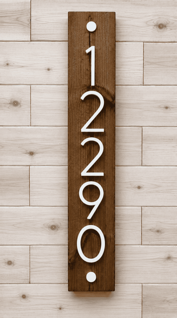 Address Sign