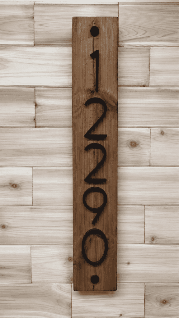 Address Sign
